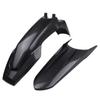 Black Carbon Fiber Pattern Motorcycle Fender for Tuttio Soleil 01