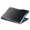 Nuoxi Q3 Factory Direct Stock Plastic Six Fans Laptop Cooling Pad Mute Speed Adjustable Height 17'' Inch