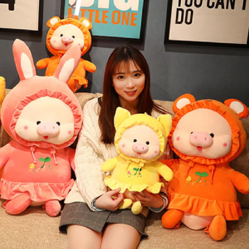 Cute And Cuddly Plush Pig Doll Perfect For Birthday Gifts And Home Decor