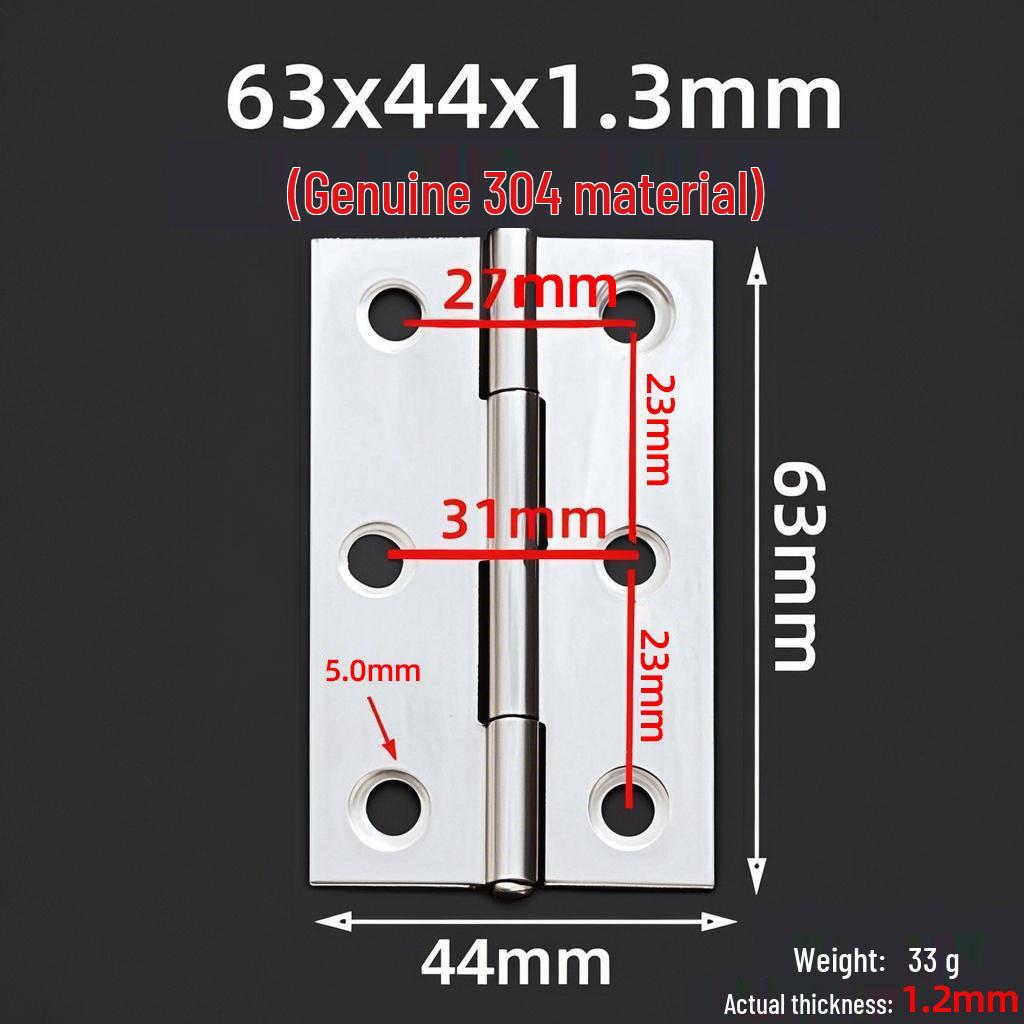 Stainless Steel Folding Casement Hinge for Doors, Windows, Wooden Boxes & Luggage (1-4 inches)