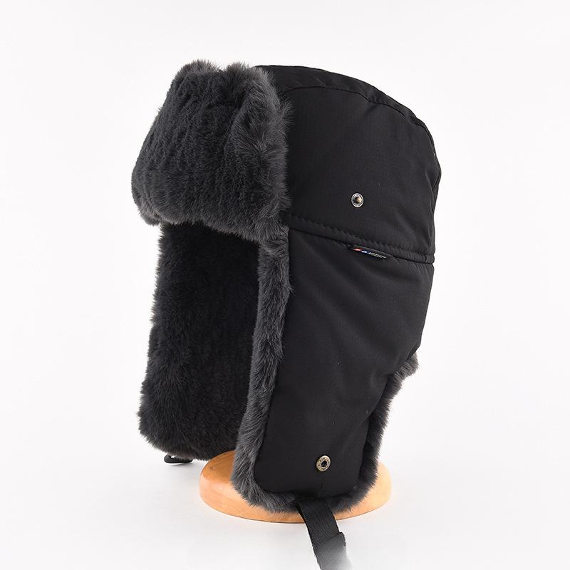 Women's New Winter Waterproof Lei Feng Hat, Fleece Thickened Warm Outdoor Cold-proof Ski Ear Cap