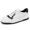 Fashion Genuine Leather Men Shoes Youth Teenage Casual Shoes Classics Man Vulcanize Shoes Driving Sneakers Versatile Skateboard Footwear