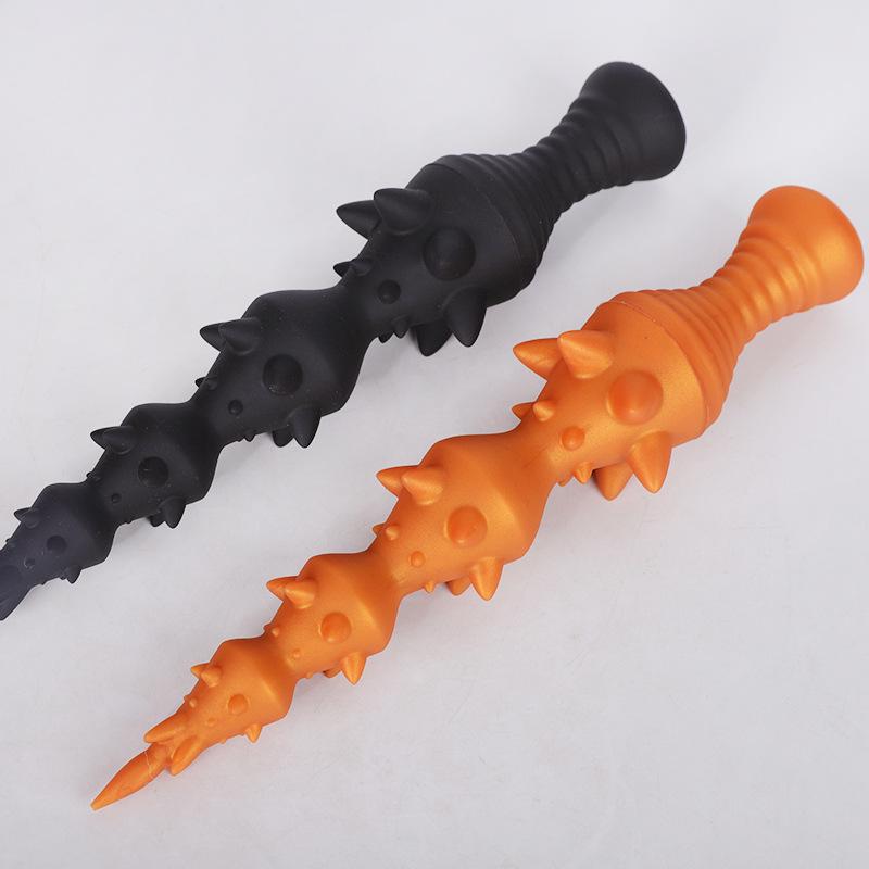 Wolf Tooth Long Tail Soft Anal Plug for Men & Women - Cosplay Role-playing Adult Stimulation