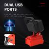 Led Light Fit Milwaukee Battery M18 Portable Spotlight Cordless Outdoor Work Fishing Handheld Emergency Tool Light No Batter