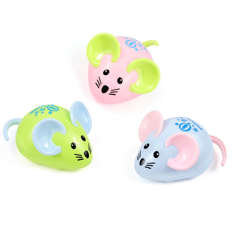 Cartoon Mouse Pull-Back Toy Car for Kids