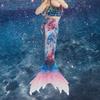 Mermaid Tails Costume Cosplay Swimsuit for Swimming Girls Boys 413 Year Old 110cm E413