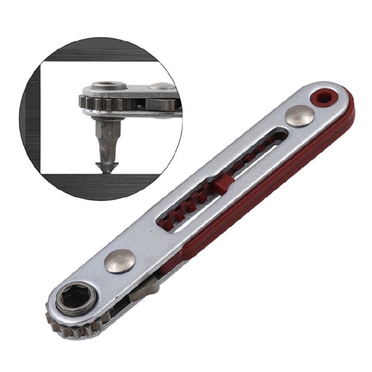 Ergonomic Mini Ratchet Wrench Comfortable Grip Screwdriver Durable for Easy Use