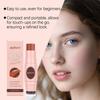 Orange Dual Ended Makeup Stick Highlighter Contour Blush Long Lasting Long Lasting Hydrating Everyday Makeup For Polished Look