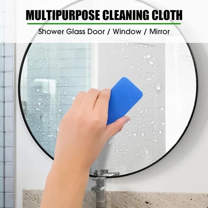 Car Glass Oil Film Wiping Cleaning Sponge Polishing Sponge Car Windshield Felt Brush Oil Removal and Dust Removal Tool Accessori
