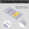 RC Battery Safety Bag – Fireproof and Explosion-Proof Lipo Charging Sack – Protective Storage Pouch 100x200mm