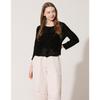 Lettering Sheer Knit Cardigan Zkn6262110
