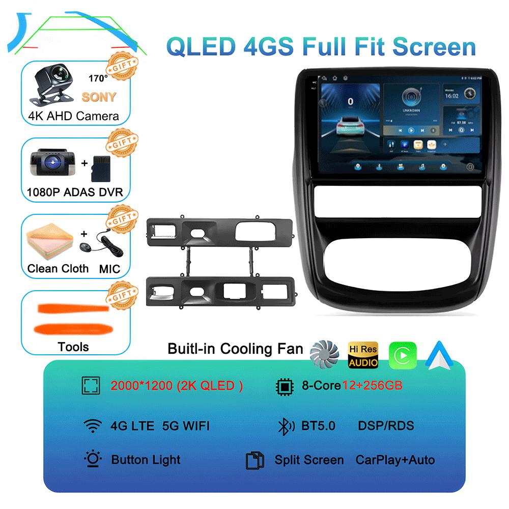 Android 14 Car Radio For Renault Duster 1 2010 - 2015 For Nissan terrano lll 3 2014 - 2022 Multimedia Video Player Navigation s