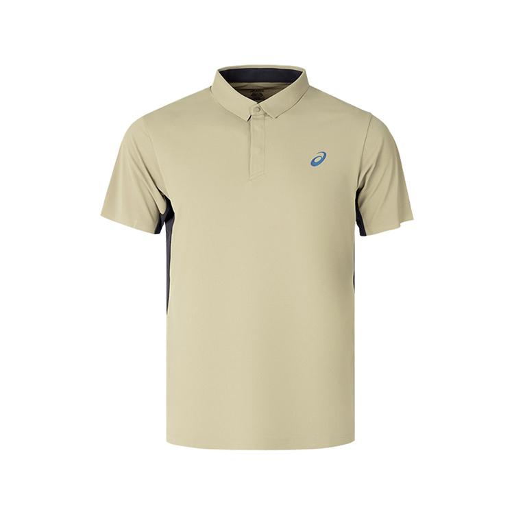 Asics D.Fresh Lifestyle Series Sweat-Resistant Antibacterial Moisture-Wicking Sports Polo Shirt Men Tops 2031F365-300
