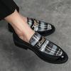 Fashion New Fashion Men's Shoes Luxury  British Style Breathable Loafers Casual Leather Men Dress Classic Business Dress Men Shoes