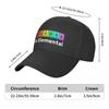 Inklusion ist elementar LGBT-Flagge Gay PrideCap Baseballmütze Designer-Mütze Mütze männlich benutzerdefinierte Mütze Unisex Golfbekleidung Damen
