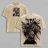 Vintage gewaschenes Kurosaki Ichigo Print T-Shirt Anime BLEACH Kleidung Unisex Baumwoll-T-Shirts T-Shirt Lässige Mode Herren Locker sitzende Oberteile