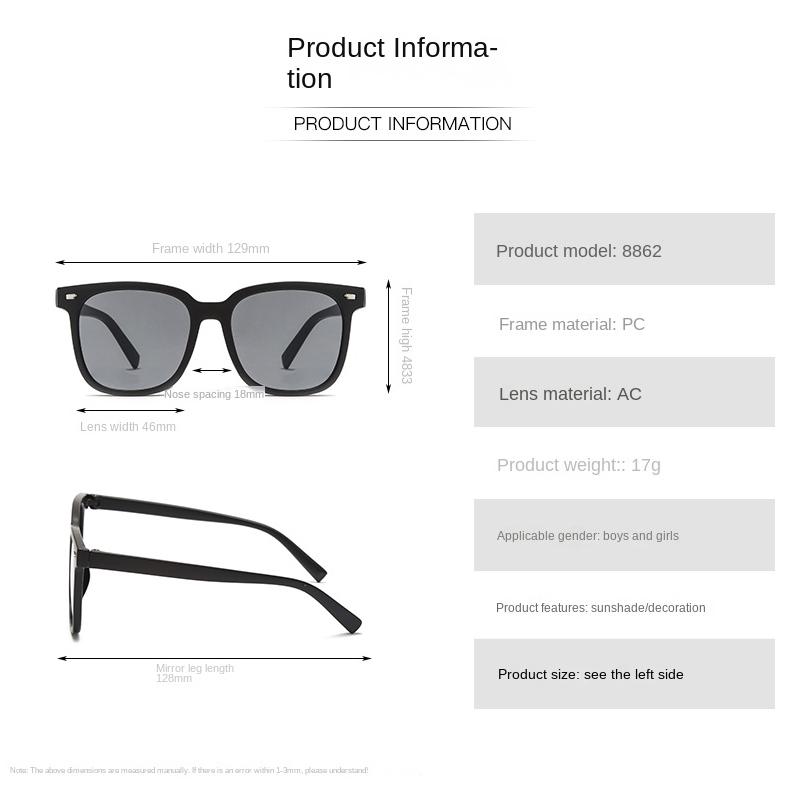 Children Sunglasses Vintage Square UV400 Sun Glasses Outdoor Cute Girl Boy Fashion Glasses Protection Classic Kids Sunglasses