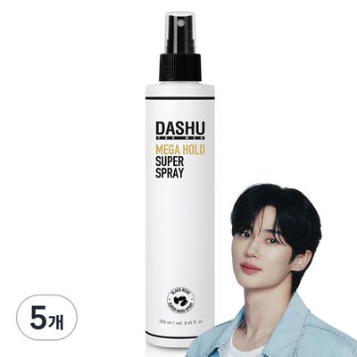 For Men Premium Mega Hold Super Hair Spray, 250ml, 5 Pcs.