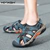 2025 New Arrival Mens Casual Shoes Outdoor Man Sandals Comfy Hollow Out Beach Flats Quick Dry Roman Shoe Breathable Summer Shoes