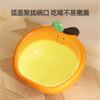 Ceramic Pet Food Bowl Set Cats Small Dogs - Wide Mouth Anti-Spill Design With Neck Support Fruit Cartoon