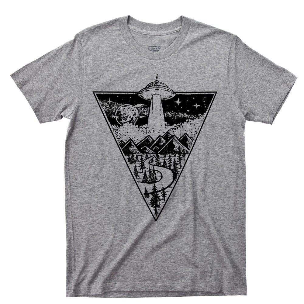

Alien Flying Saucer T Shirt Extraterrestrial UFO Abduction Area 51 Roswell Tee 2XL