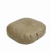 40x6cm/40x10cm Marokkanisches PU-Leder Futon-Kissen Solide Wasserdichte Hocker-Hülle Japanischer Boden-Tatami-Sitz
