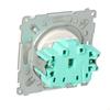 Single socket without grounding BMG1.01/11 Basic module white