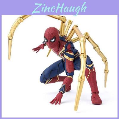 Spiderman Pvc Action Figure With Articulated Joints For Collectors