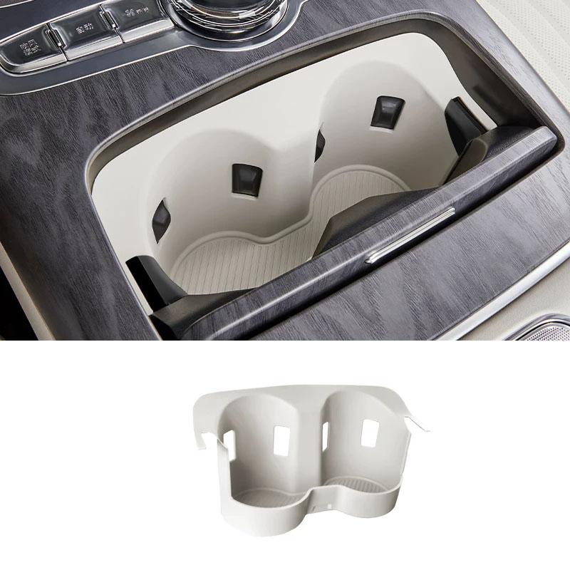 For Geely Galaxy M9 2025 2026 Center Console Cup Holder Silicone Sleeve Protective Mats Interior Modification Accessories