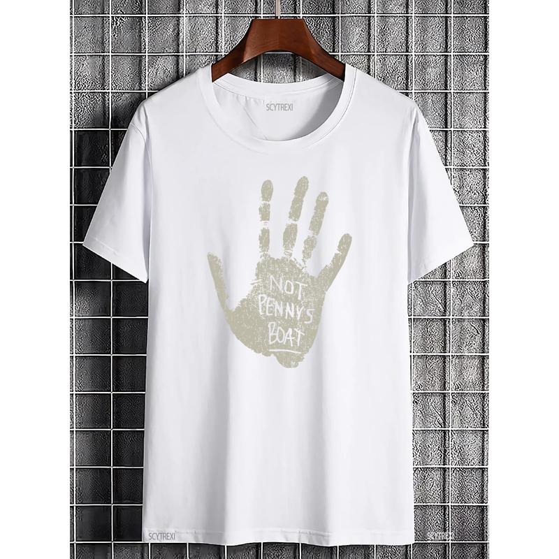 T-Shirt Druck Nicht Pennys Boot T-Shirt Retro TV Dharma Initiative Sci-Fi Lost Klassisch Schwarz Vintage Gewaschen Leicht Unisex Vielseitig Atmungsaktiv Mann
