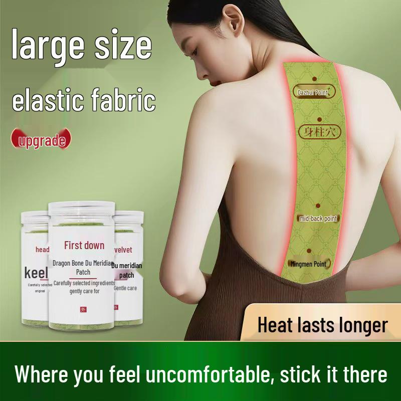 Dragon Bone Moxibustion Patch for Cervical and Lumbar Spine, Whole Body Relief with Mugwort for Warm Moxibustion On Hands, Knees, and Back