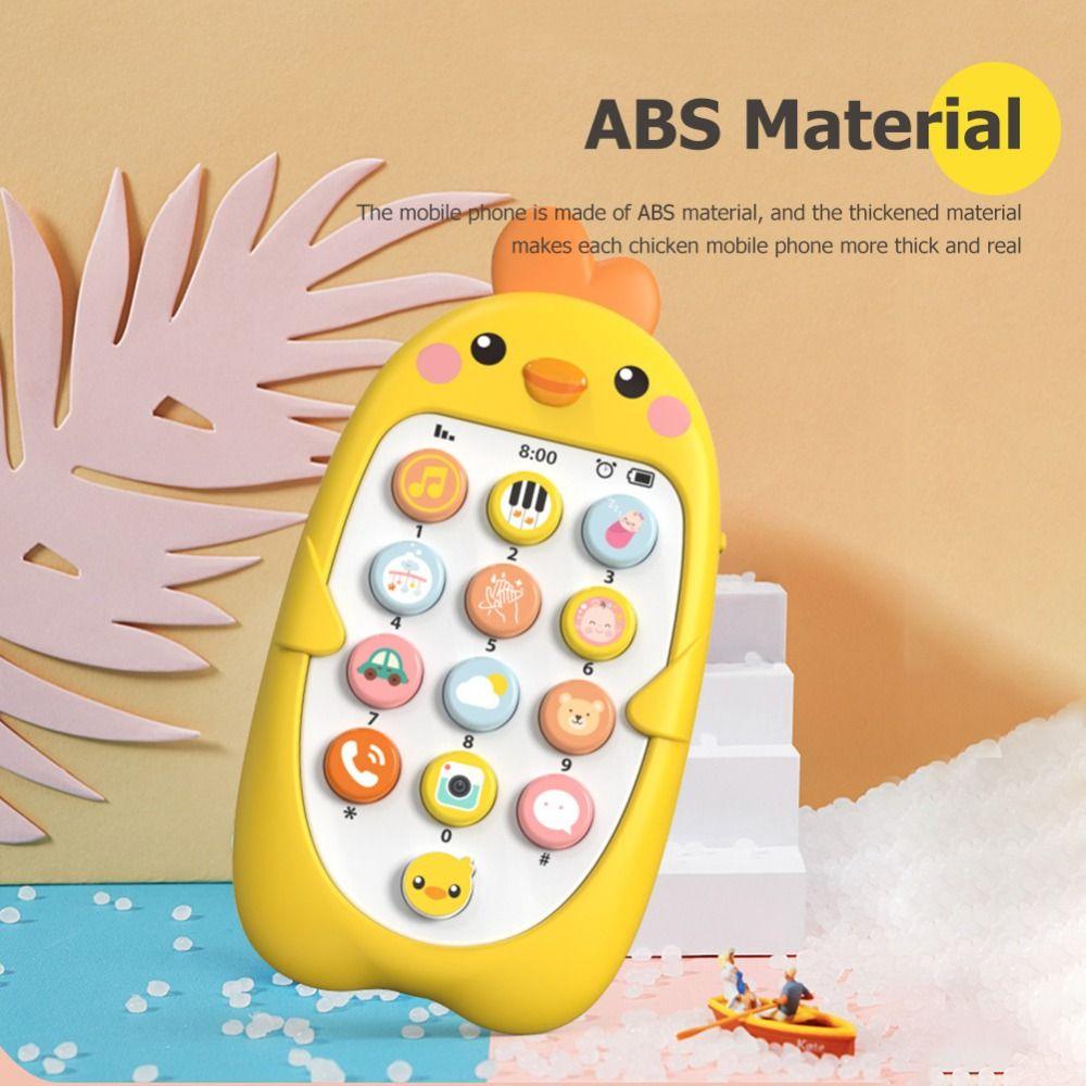 Symulacja Telefon Elektroniczny Telefon Komórkowy Zabawka Elektroniczne Udawane Telefony Zabawki Muzyczne Niemowlę