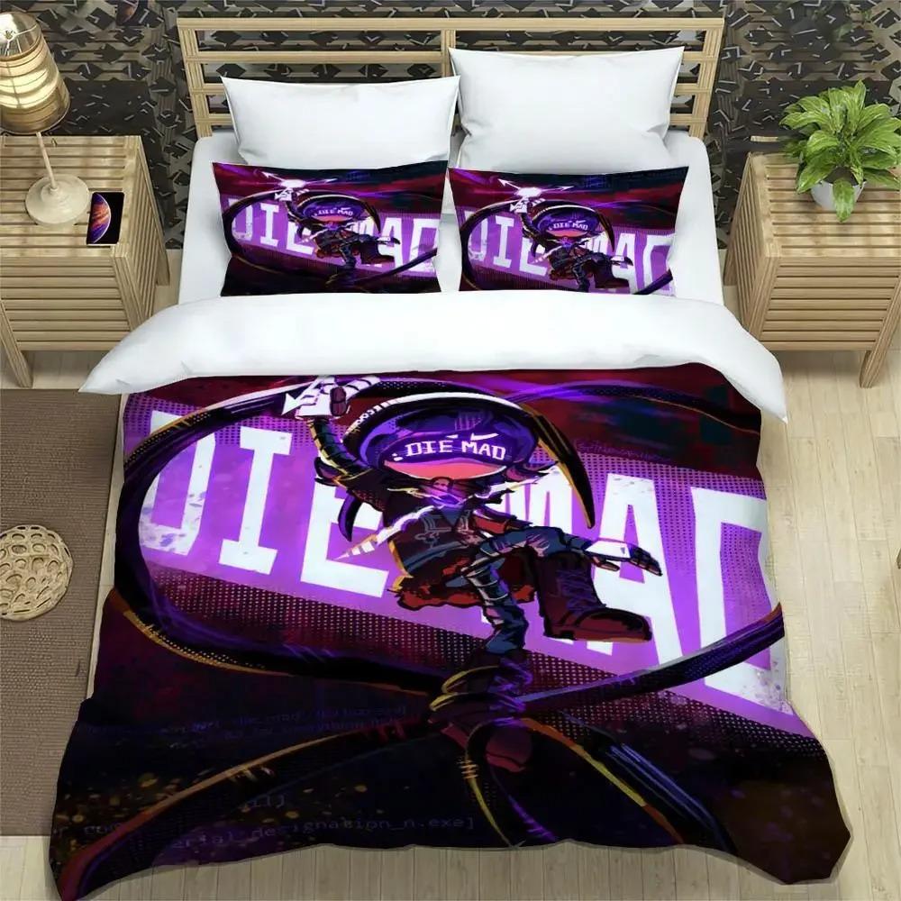 Murder Drones Cartoon Printed Bedding Sets Exquisite Bed Supplies Set Duvet Cover Bed Comforter Set Bedding Luxury Birthday Gift