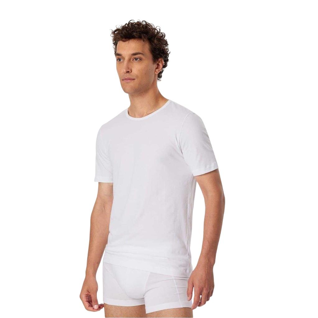 Schiesser Mens Organic Cotton T-Shirt (Pack of 2)