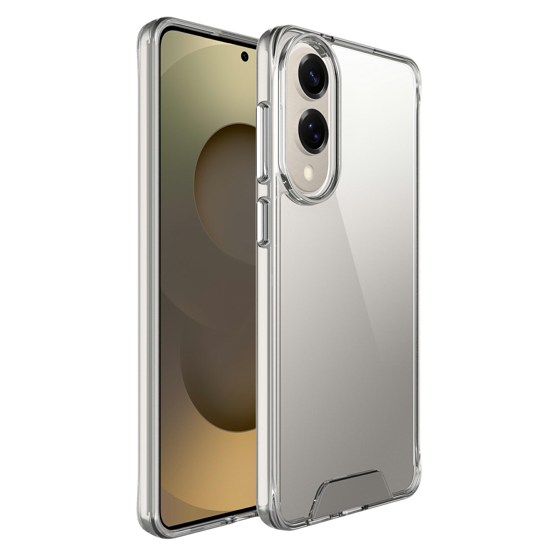 

For Samsung Galaxy S25 Edge Case TPU Frame Clear PC Back Phone Cover Type A
