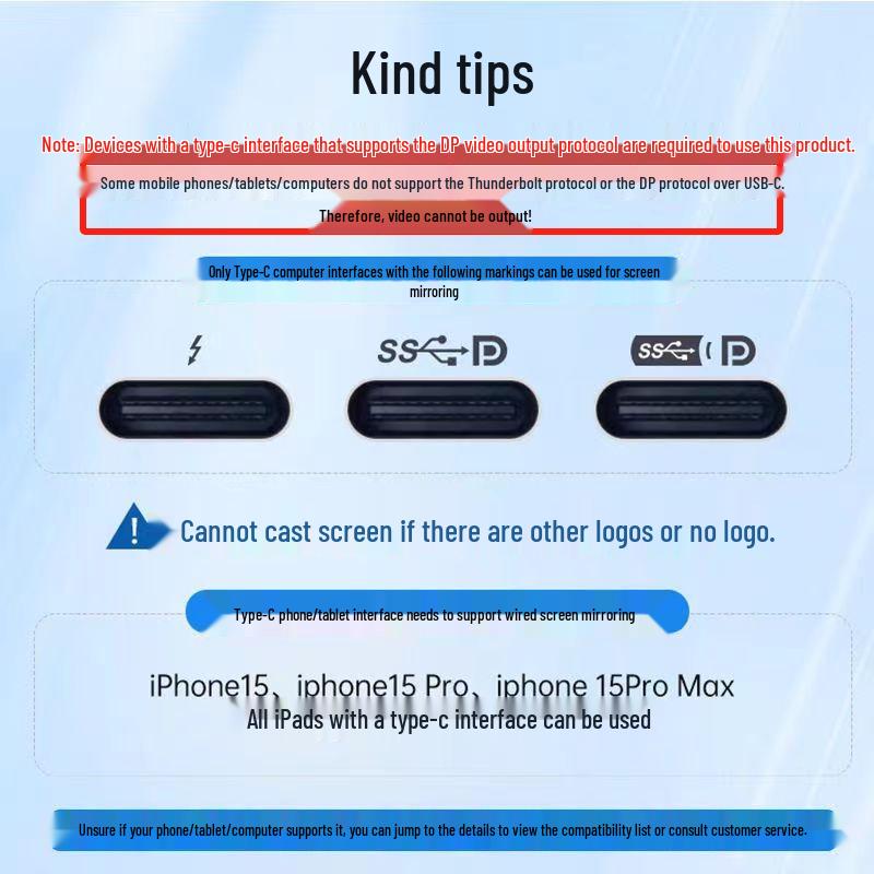 USB-C to HDMI Multiport Hub with USB 3.0 and Type-C Docking Station
