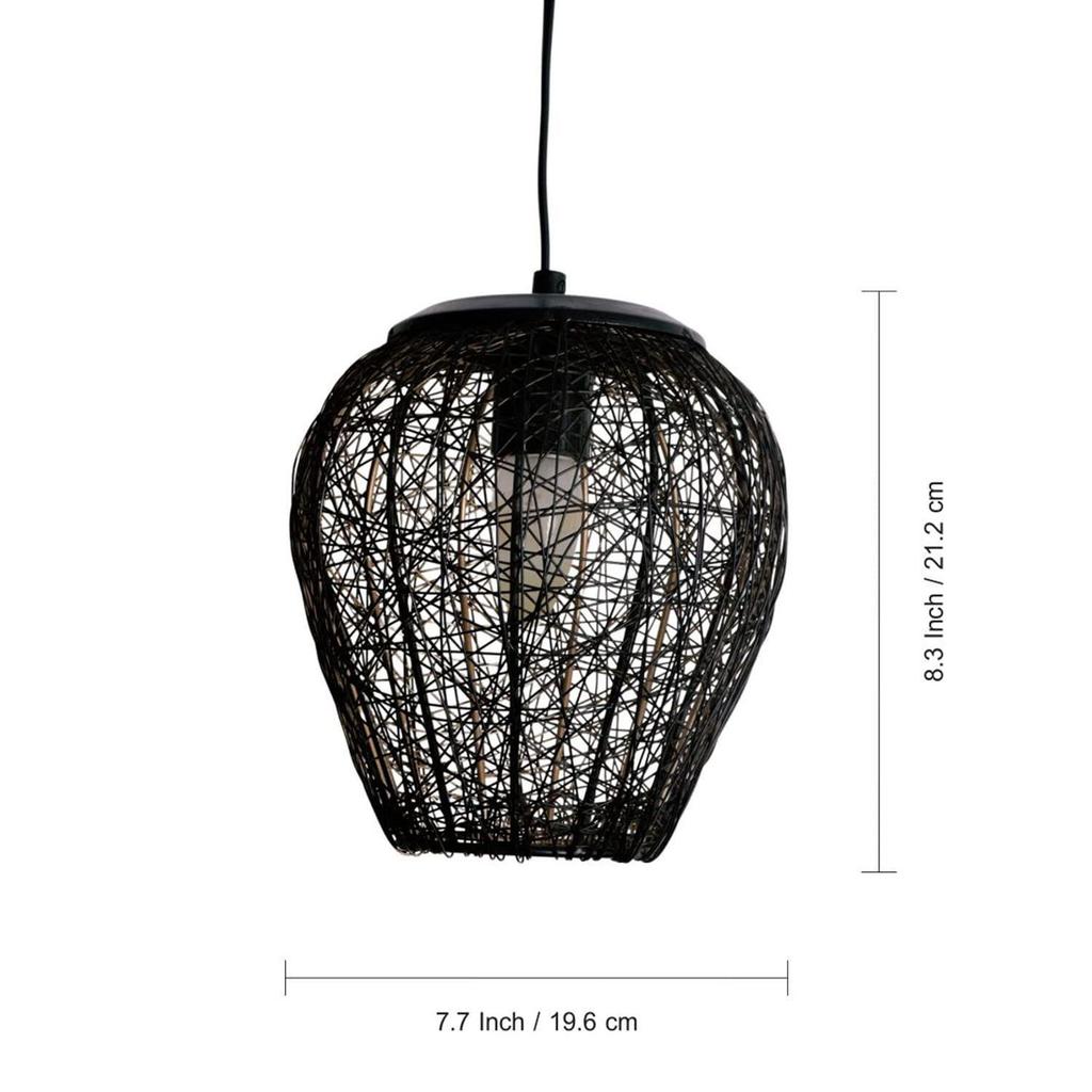 Glamorous Mesh' Iron Wall Pendant Light for Living Room & Ceiling Hanging Lights for Home Decoration