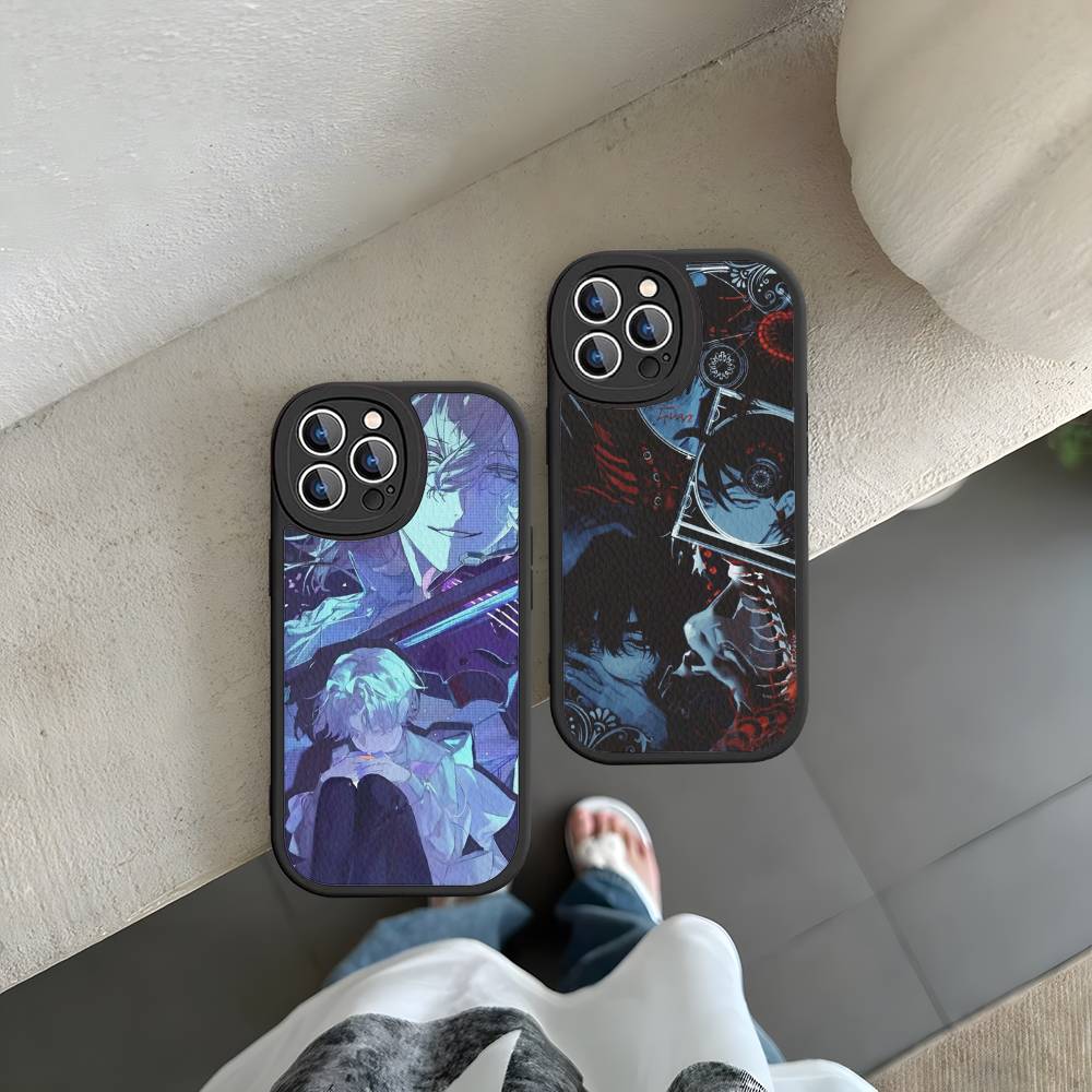 Cartoon Alien Stage Ivan Till Leather Phone Case For IPhone 16 15 14 17 Pro Max 11 12 Mini Plus Soft Shell