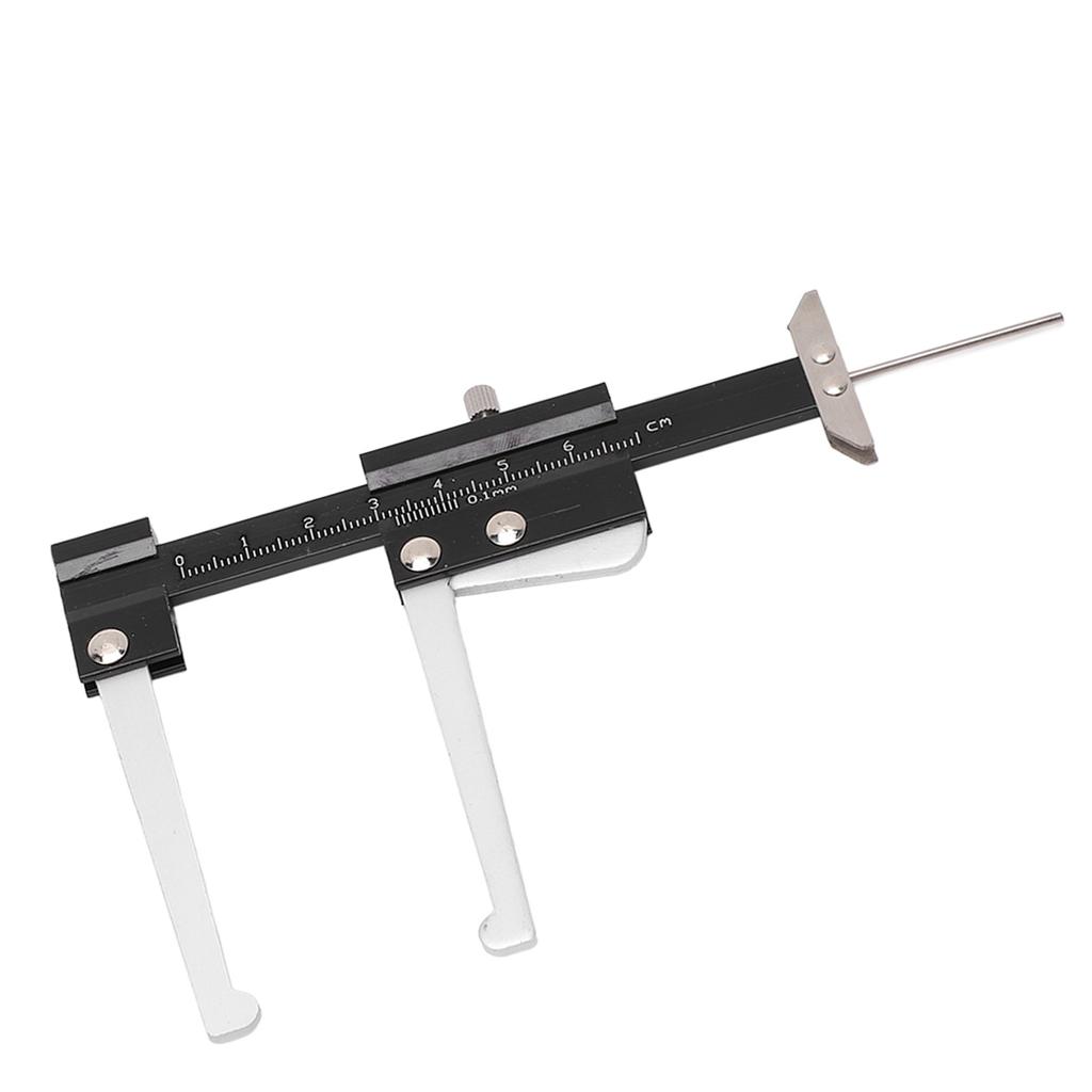 Metric Brake Disc Depth Measuring Caliper 0‑60mm Tire Tread Depth Gauge 0.1mm Accuracy Portable