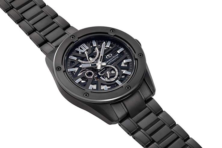 ORIENT STAR Automatic Watch M34 Avantgarde F8 Skeleton Mechanical Made in Japan Domestic Warranty Black [ORIENT STAR] 2-Year Manufacturer's RK-BZ0004B
