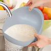 Kitchen Rice and Vegetable Washing Sieve and Drain Basket