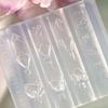 Silicone Nail Art Mold Flower Bouquet Vase Design 3D Diy Nail Decorations Manicure Mold Nail Accessories
