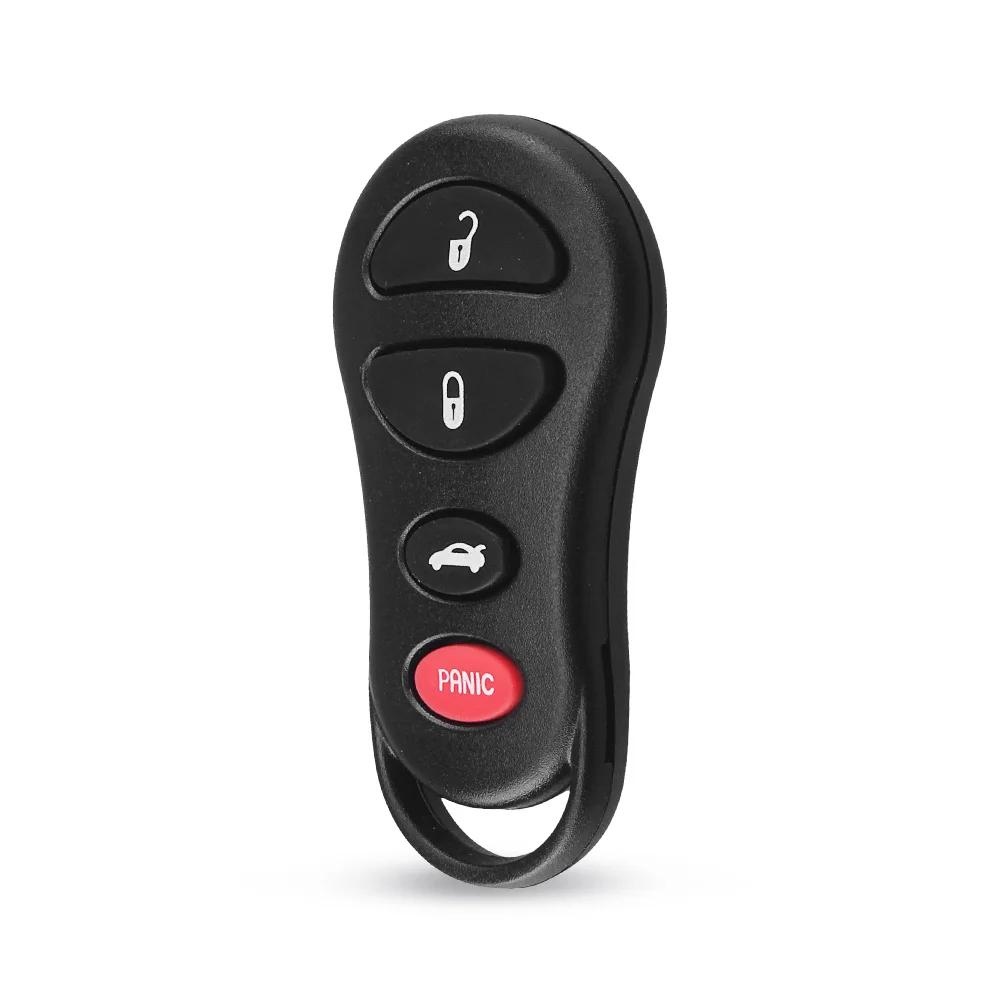 3/4 Buttons Modified Flip Car Remote Key Shell Case For Jeep Liberty For Dodge Stratus Viper Chrysler Sebring Concorde