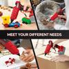 100W Cordless Hot Glue Gun High Temp Electric Power Glue Gun with 10Pcs 11mm Glue Sticks for Milwaukee 18V Battery (No Battery)