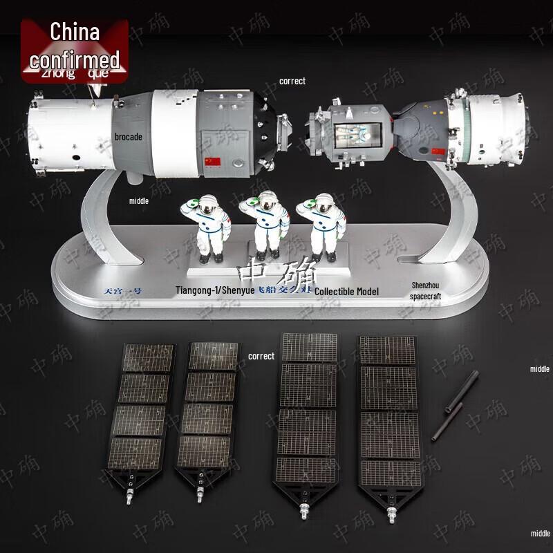 Tiangong-1 Spacecraft Docking Model