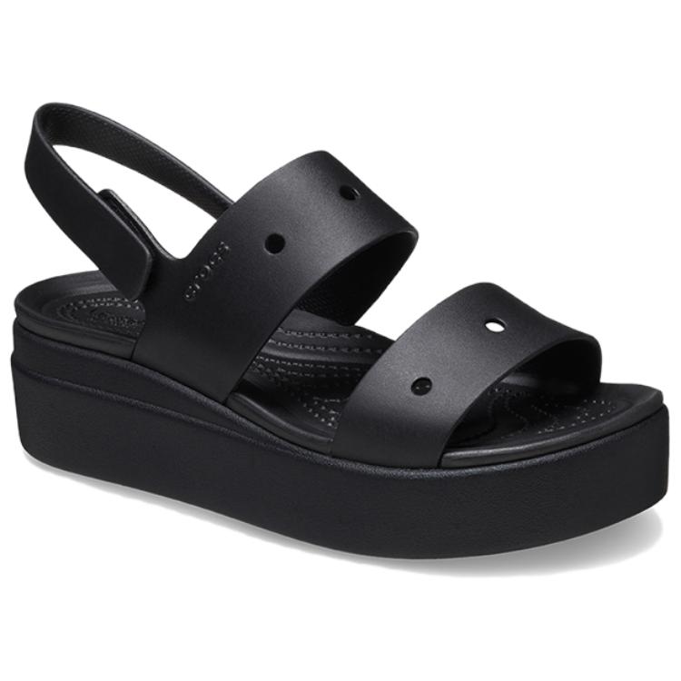 Crocs Brooklyn Beach Sandals Women's Black