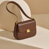 Mrs. Qiao Bag 2025 New Summer Single Shoulder Bag Underarm Crossbody Tofu Bag High-End Niche Genuine Leather Women's Bag
