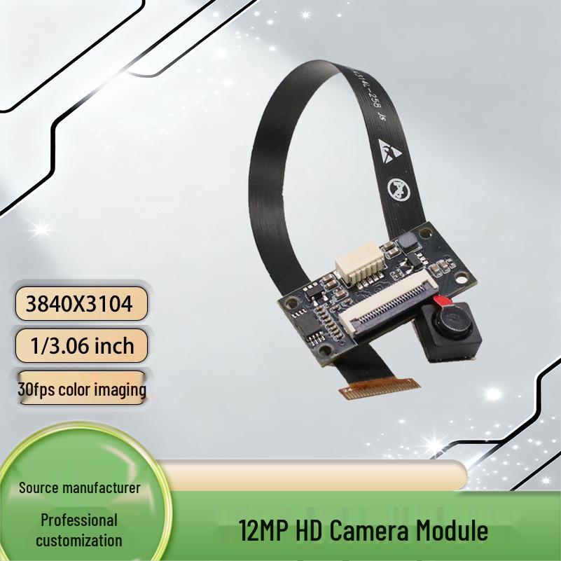 12MP 4K Industrial USB 2.0 Camera Module with 1/3.06 CMOS IMX258 Sensor Fixed Focus