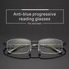 Sightto Progressive Glasses Multifocal Lens Bifocal Reading Anti Blue Light Prescription Titanium Frame