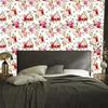 Colorful Peonies and Watercolor Wallpaper for Living Room and Bedroom 50x1000
